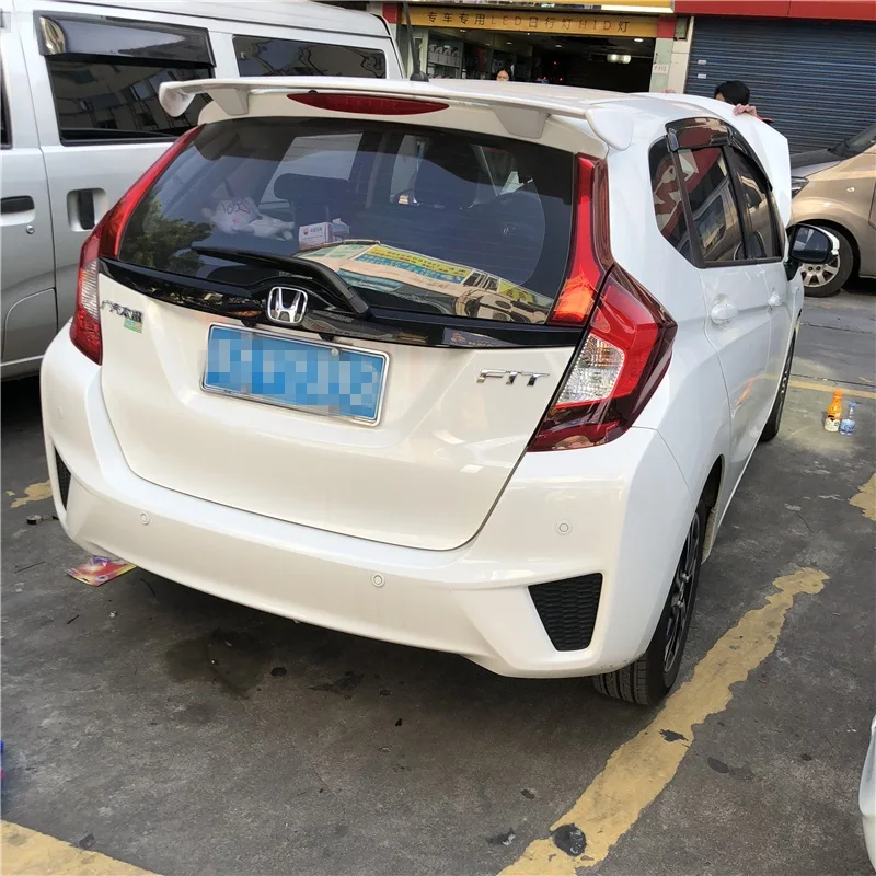 Спойлер для Fit 2014 2017 Honda Jazz WXk спойлер из АБС пластика цветной задний крыла