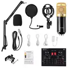 Микрофон BM800 Pro, конденсаторный, беспроводной, с разъемом USB