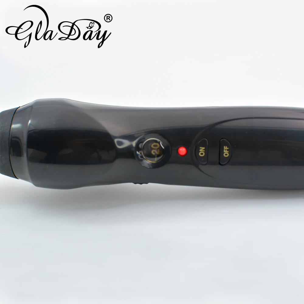 Новинка 2019 золотой выпрямитель для волос электрическая щетка быстрого