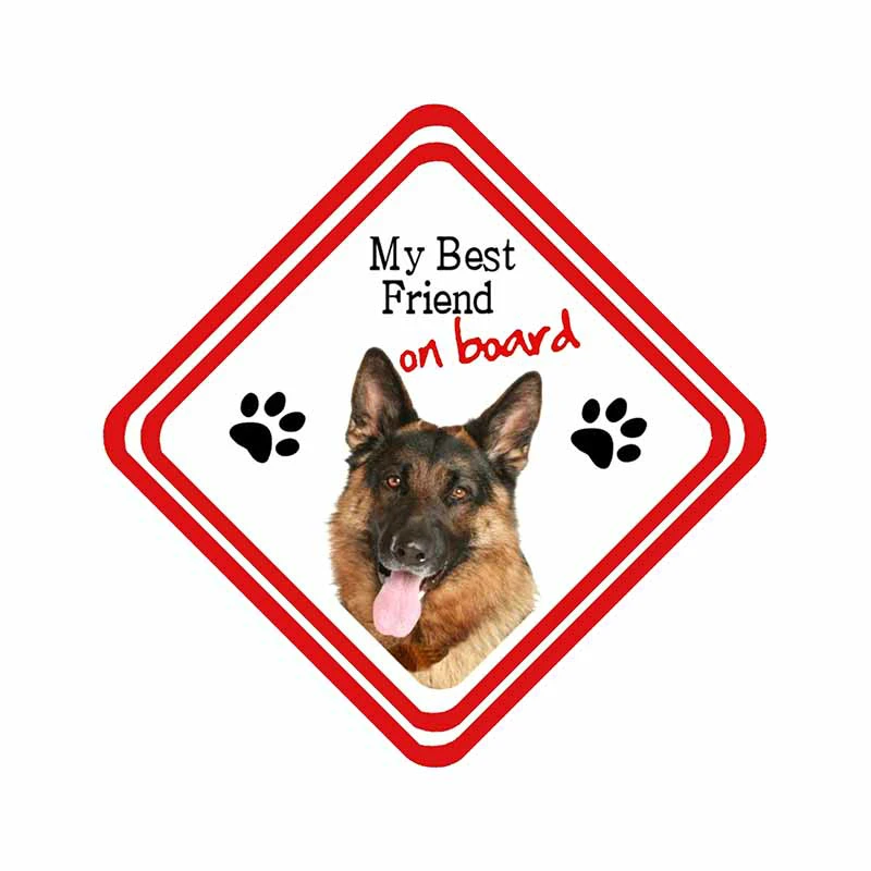 

Car Stickers Shepherd Dog Waterproof Personality Suitable for Window Motorcycle Cover Scratch Stickers KK Vinyl Cover PVC