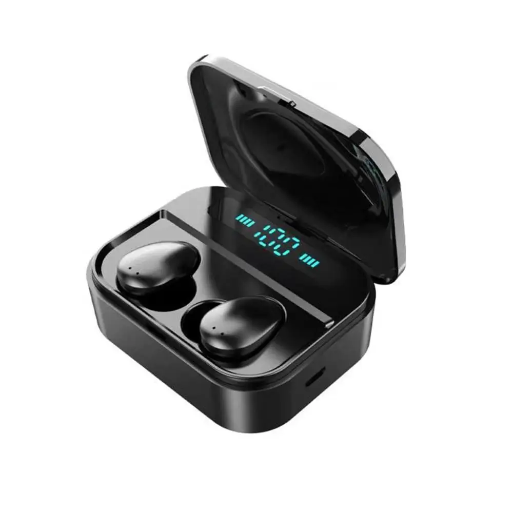 Беспроводные наушники настоящие стереонаушники Hi-Fi спортивные с цифровым