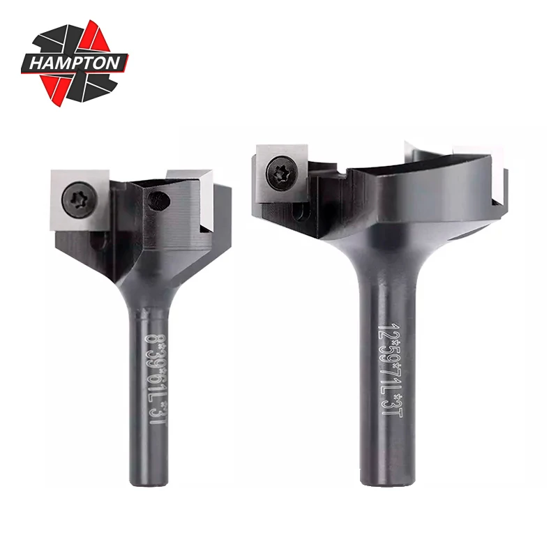 Фреза для дерева 8/12 мм строгальная фреза с 3 канавками торцевая втулка в стиле