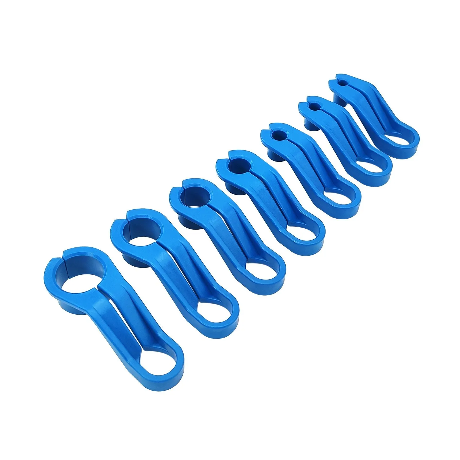 

7PCS AC Fuel Line Disconnect Tools Fuel Line Angled Disconnect Tool Set Blue Replacement for Ford and Chrysler