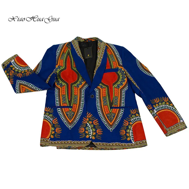 Мужской Блейзер нарядная африканская Дашики Мужская одежда Свадебный костюм