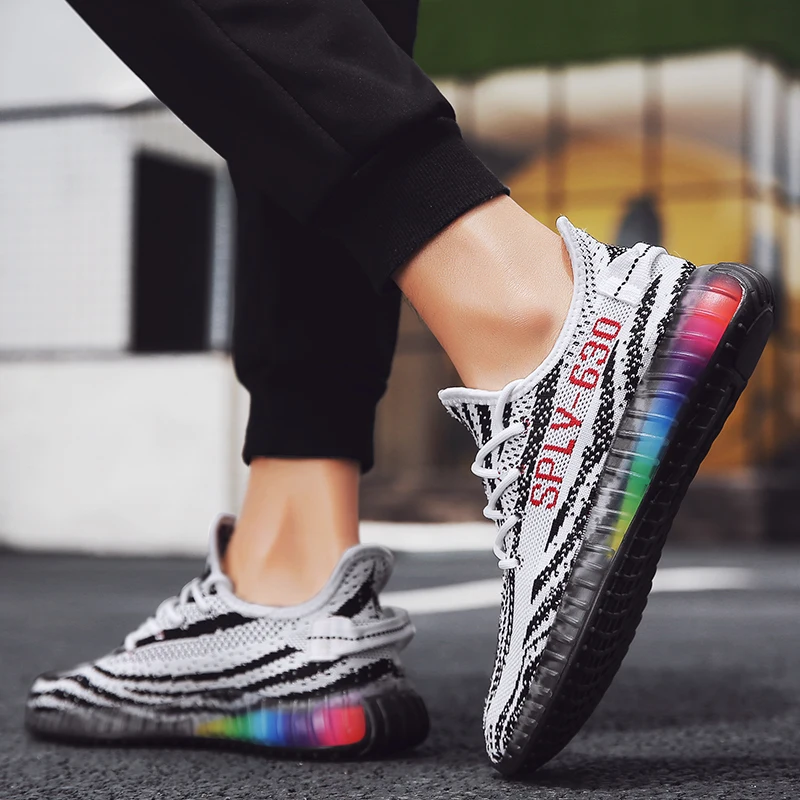 Новейшие мужские носки кроссовки для бега легкие прогулок уличные дышащие YGp 6815