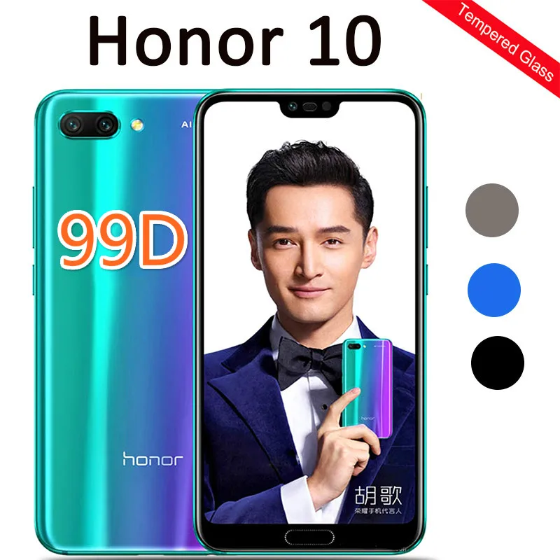 Закаленное стекло 99D для Huawei Honor 10 Lite 10i защитная пленка экрана 10X 20 Pro 20i 9 Light 30 30I |