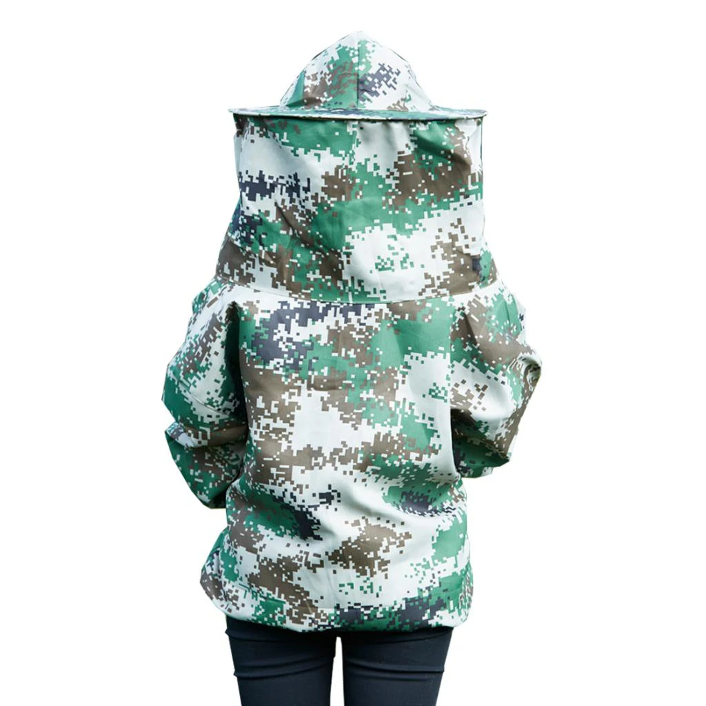 

Камуфляжный костюм с вуалью и защитным оборудованием для пчеловодства, #3