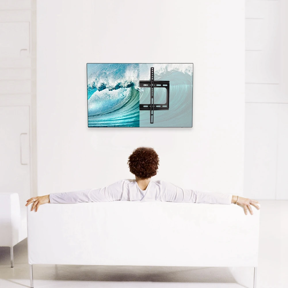 В настенный кронштейн 26 &quot-55&quot для наклона ТВ стойки настенное крепление до VESA