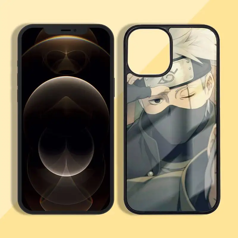 

Naruto Kakashi Animejpg Phone Case Silicone TPU+PC For iPhone 11 12 mini Pro MAX 5 6 7 8 Plus Samsung Note20 10 Plus S7 8