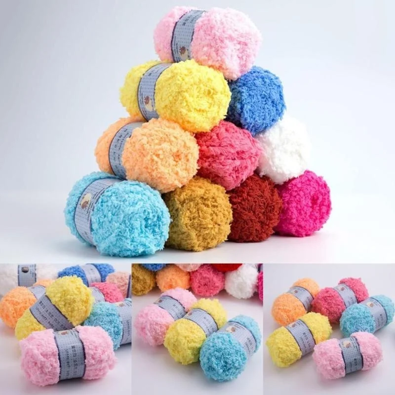 Детская трикотажная пряжа теплый кашемировый вязаный крючком удобный хлопковый