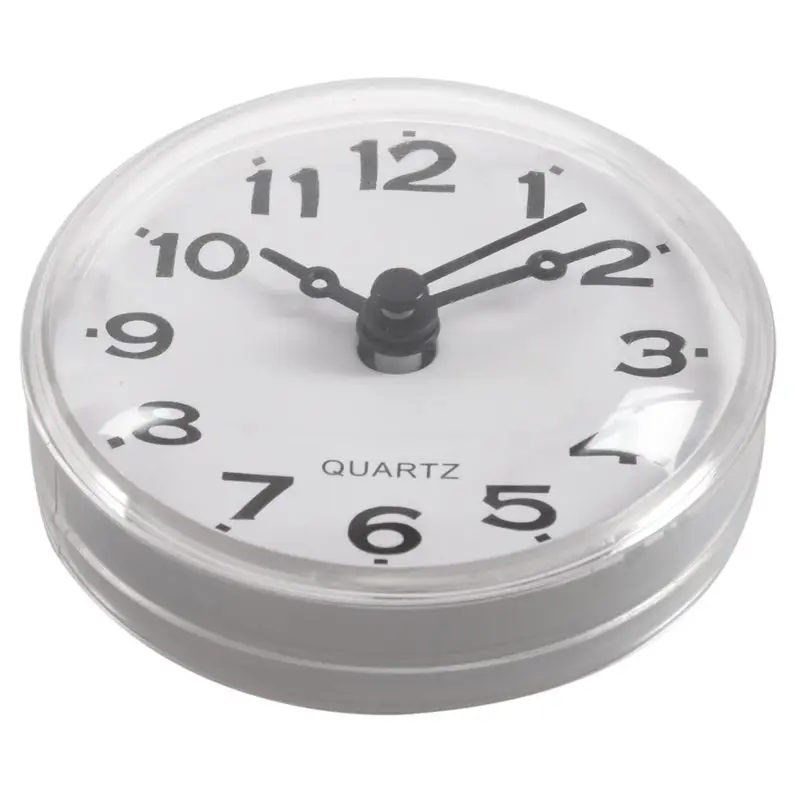 7 см Водонепроницаемый Кухня Ванная комната душа часы присоски стены | Дом и сад