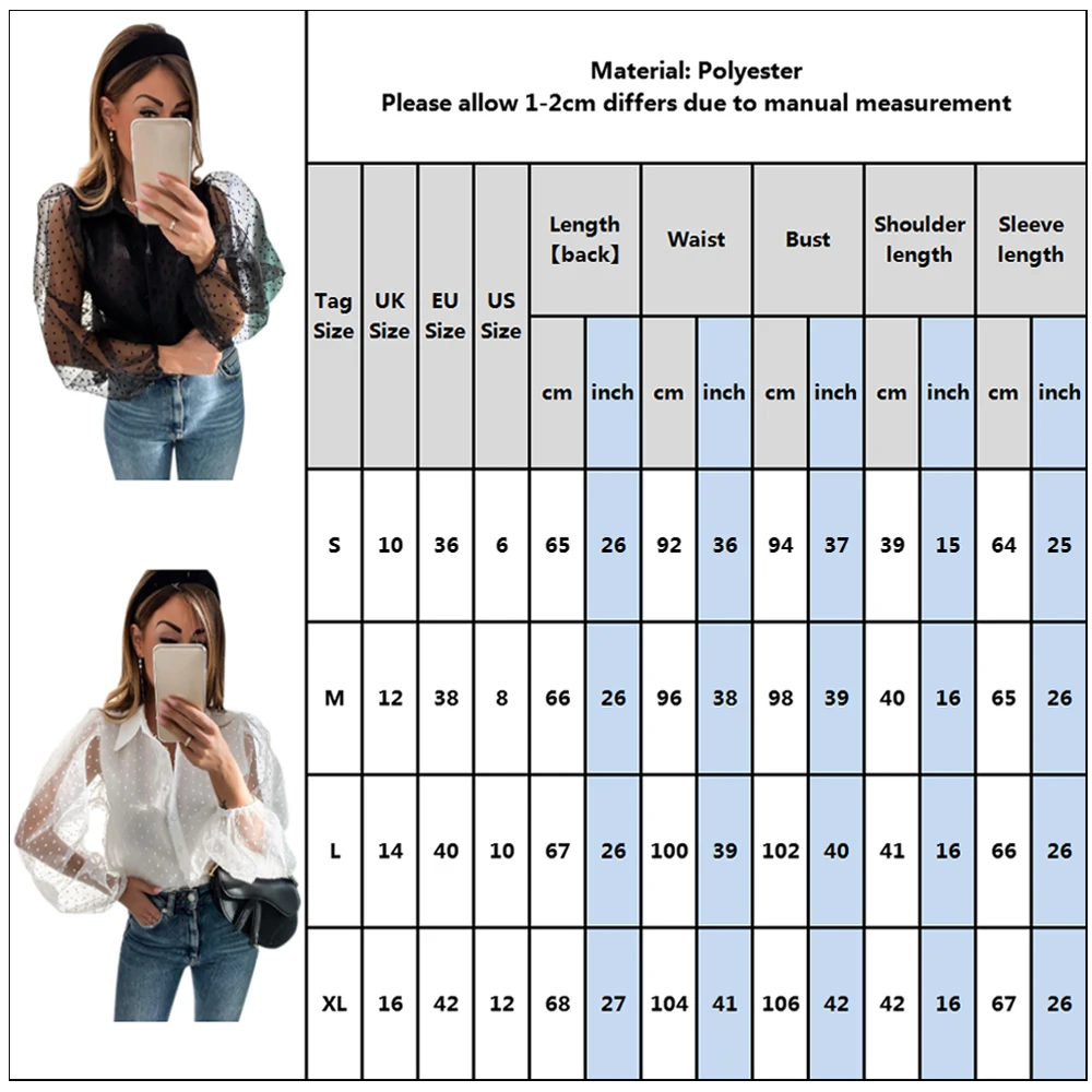 Сексуальная сетчатая прозрачная рубашка Женская винтажная Повседневная