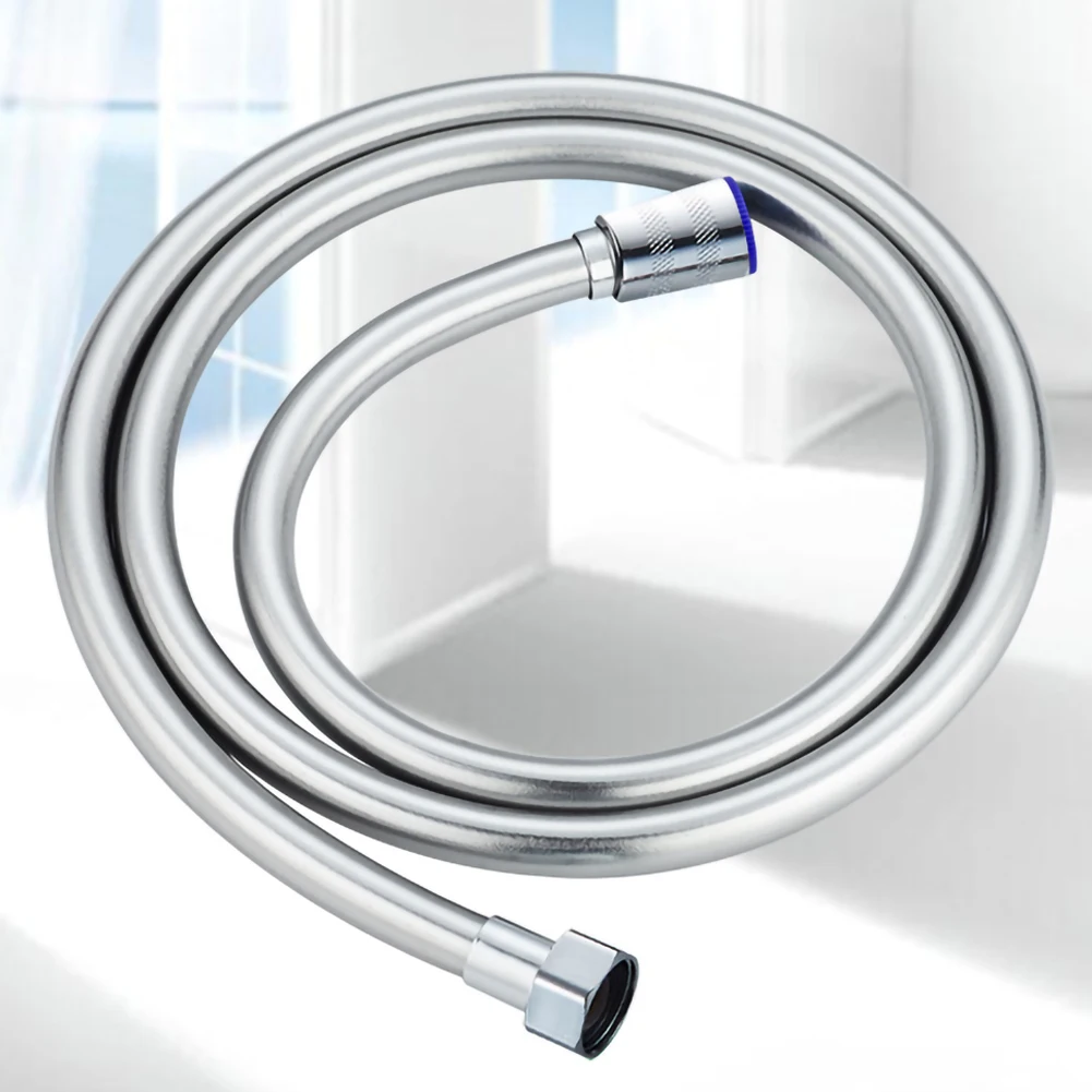 

PVC High Pressure 1.5m/2m Thickening anti-winding Smooth Shower Hose For Bath Handheld Shower Head Flexible Shower Hose