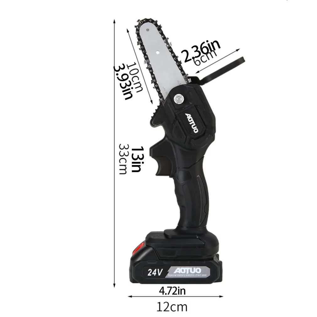

Rechargeable Electric Chain Saw 24 V / 5C Battery Garden Cutting And Pruning Electric Saw Convenient Mini Electric Saw