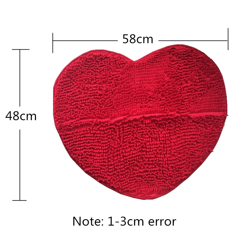 50 80 см нескользящий напольный коврик синели ковер для ванной моющийся туалета в