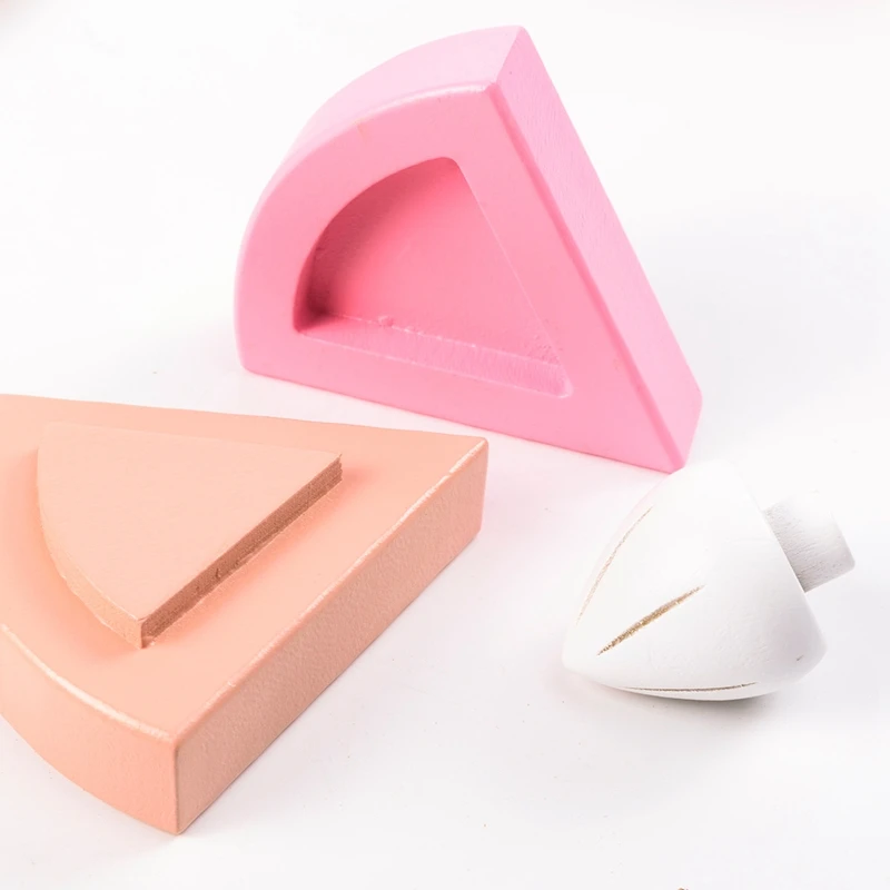 

Wooden Kitchen Cooking Toys for Children Play House Toys Kitchen Food Strawberry Birthday Cake Cut Fruit Pretend Toys
