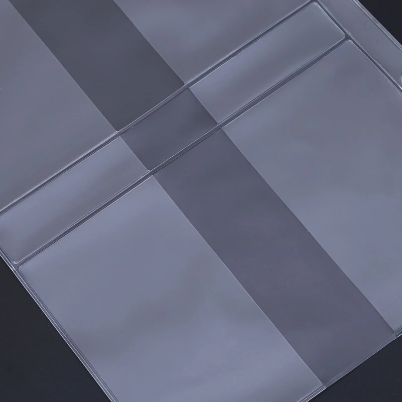 Прозрачная сумка для хранения визиток из ПВХ | Канцтовары офиса и дома