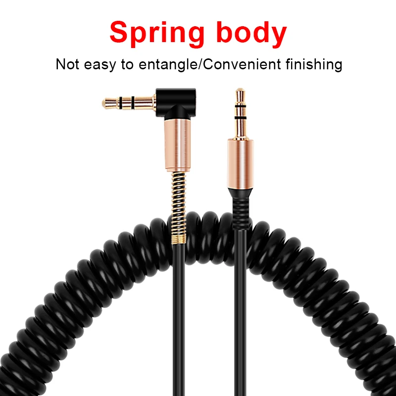 90 Degree Angle Car Aux Audio Cable 3.5mm Jack Male to HIFI Universal Stereo | Автомобили и мотоциклы