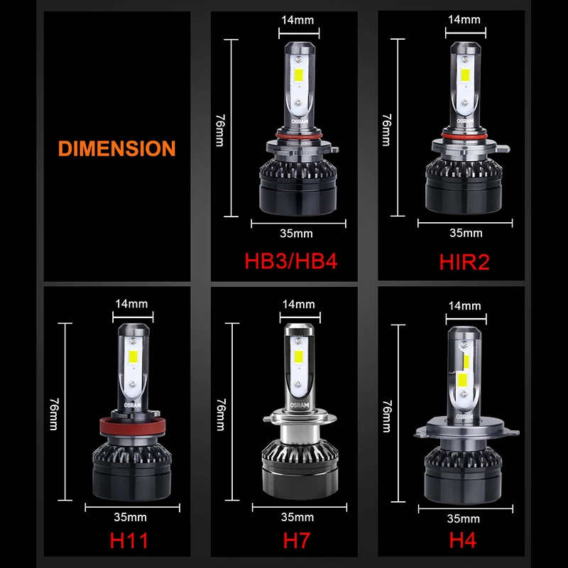 Лампа Ксеноновая OSRAM СВЕТОДИОДНЫЙ rving 12V Светодиодный светильник H7 HL н4