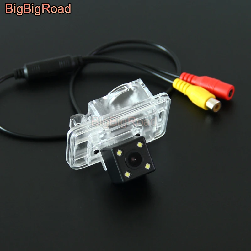 BigBigRoad заднего камера вида с Мощность реле/фильтр для Suzuki Alivio Swift 2014 2015 2016