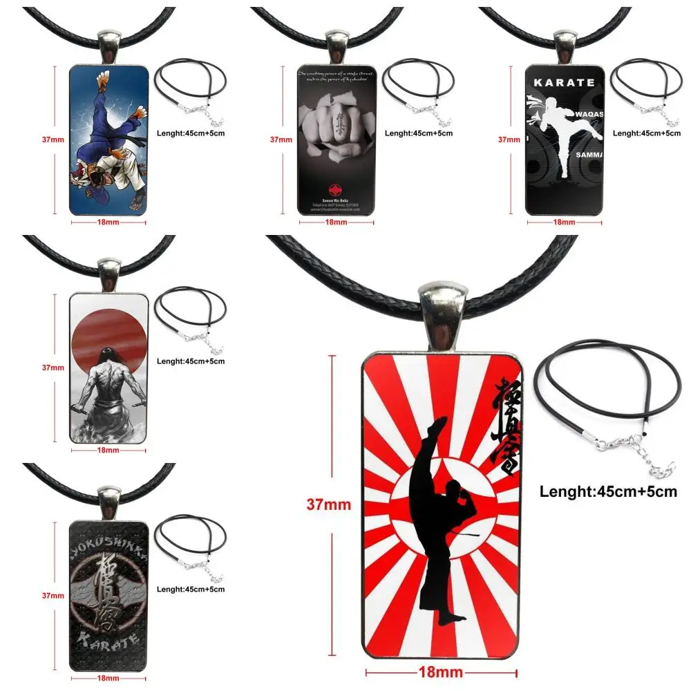 

Для подарка унисекс Kyokushin Karate Symbol бижутерия со стеклянными кабошонами нержавеющая сталь цвет с фотографией