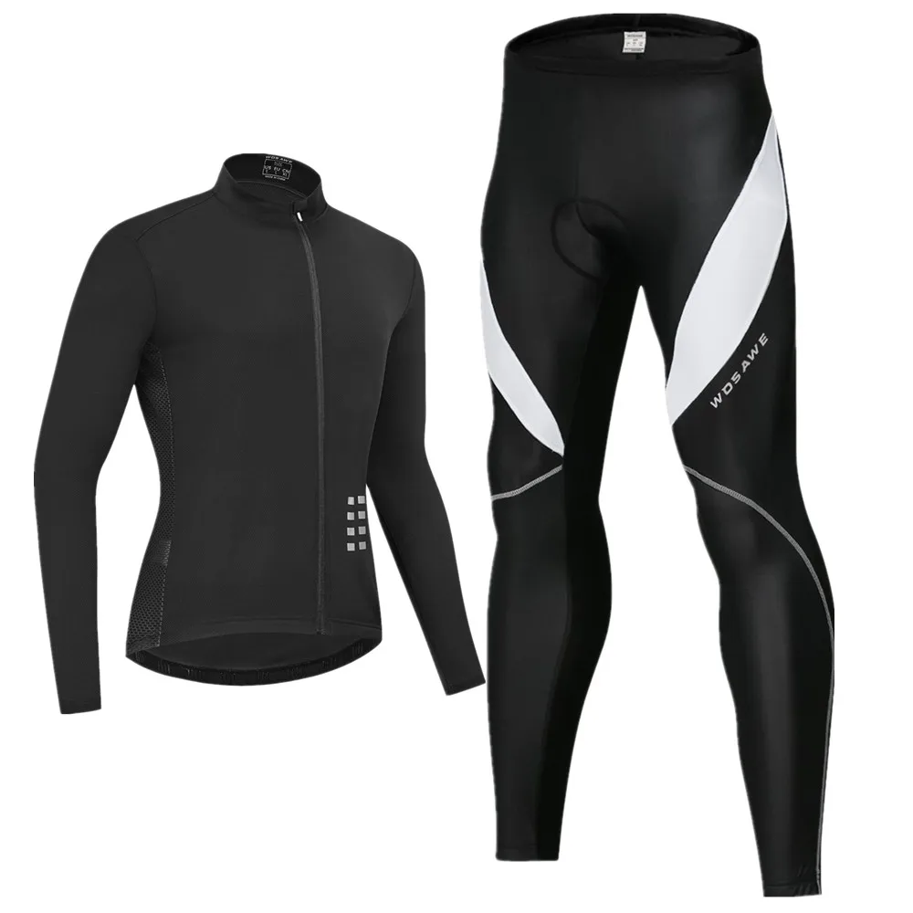 Мужской комплект из Джерси для велоспорта спортивная одежда велосипедные штаны