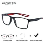 ZENOTTIC спортивные рецептурные рандомные очки для близорукости с защитой от сисветильник фотохромные рецептурные оправы для очков