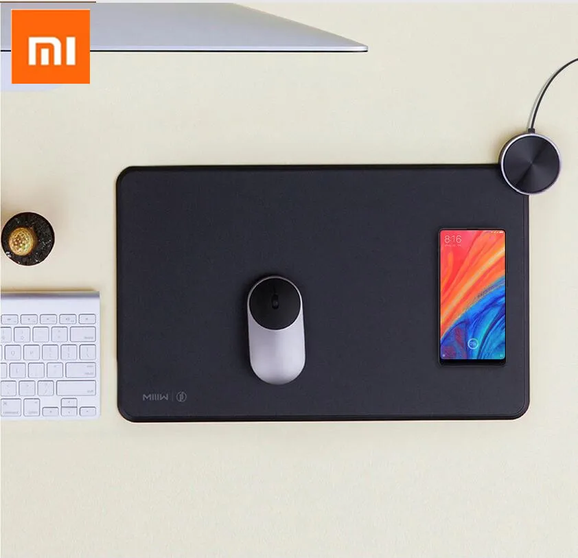 Умный коврик для мыши Xiaomi Mi Mix2S подставка беспроводной зарядки из алюминиевого