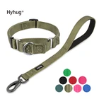 Hyhug, дизайнерский нейлоновый ошейник для собак, поводок для собак 18 дюймов, для тренировок, прогулок и коротких дистанций