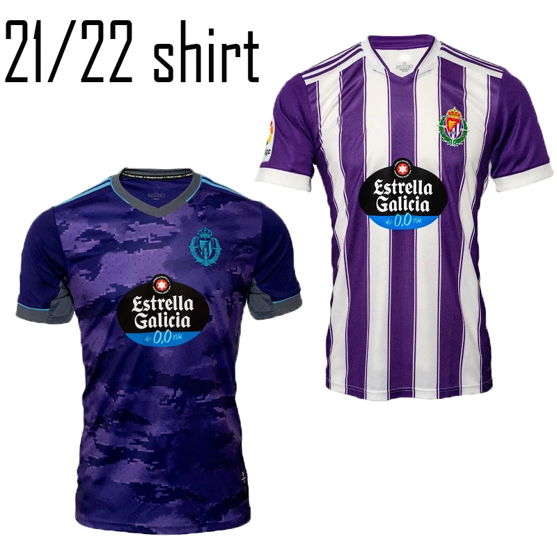 

New 2021 2022 Real Valladolid Jerseys Home Away SANCHEZ GUARDIOLA PLANO Football Shirt Camiseta Futbol Pucela shirts 21 22