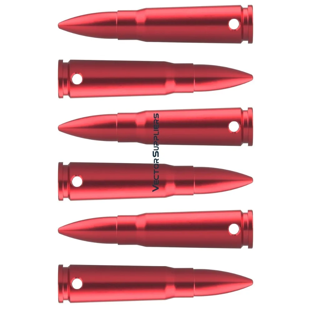 Векторная оптика металлические защелкивающиеся колпачки для 223 Remington, 7,62x39 мм, 300 затемнение, 9 мм, винтовка пистолета Calibers Safty Traning Round