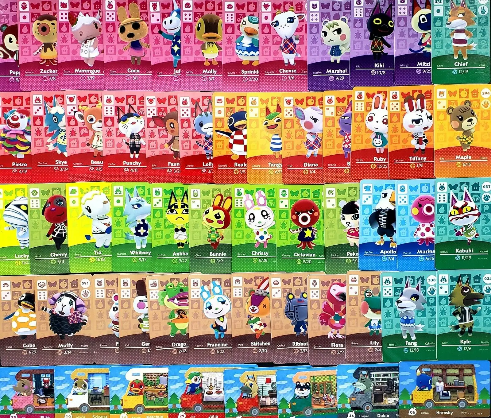 Пользовательские животные пересечение Amiibo карты вы выбираете 10 шт стандартный NFC