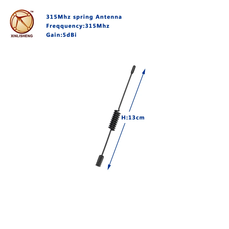 Factory wholesale 315Mhz 10dBi 12dBi xternal wifi helical coil spring Antenna mast for signal booster | Мобильные телефоны и