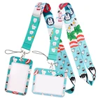 DZ1712 Стоматолог Медсестра шейный ремешок с застёжкой-карабином новые стильные тесёмки оптом брелок держатель ID карты Пасс повес брелок для ключей подарки аксессуары
