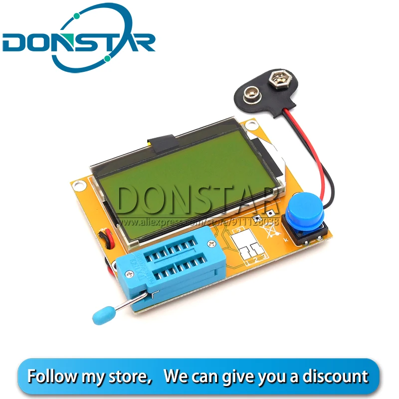 LCR-T4 измеритель транзисторов тестер диодов резисторов триодов емкости СКВ