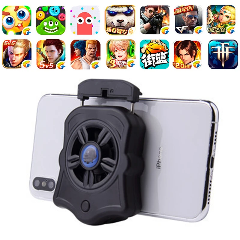 Новый универсальный мобильный телефон кулер Pad геймпад охлаждающий вентилятор