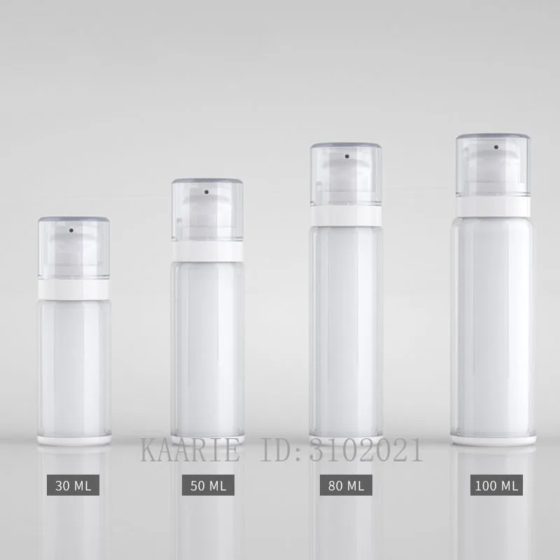 

30ml50ml80ml100ml 10 шт./лот Emtpy PP двухслойная косметическая бутылка лосьона, сделай сам портативное высокое качество эмульсия пакет для хранения