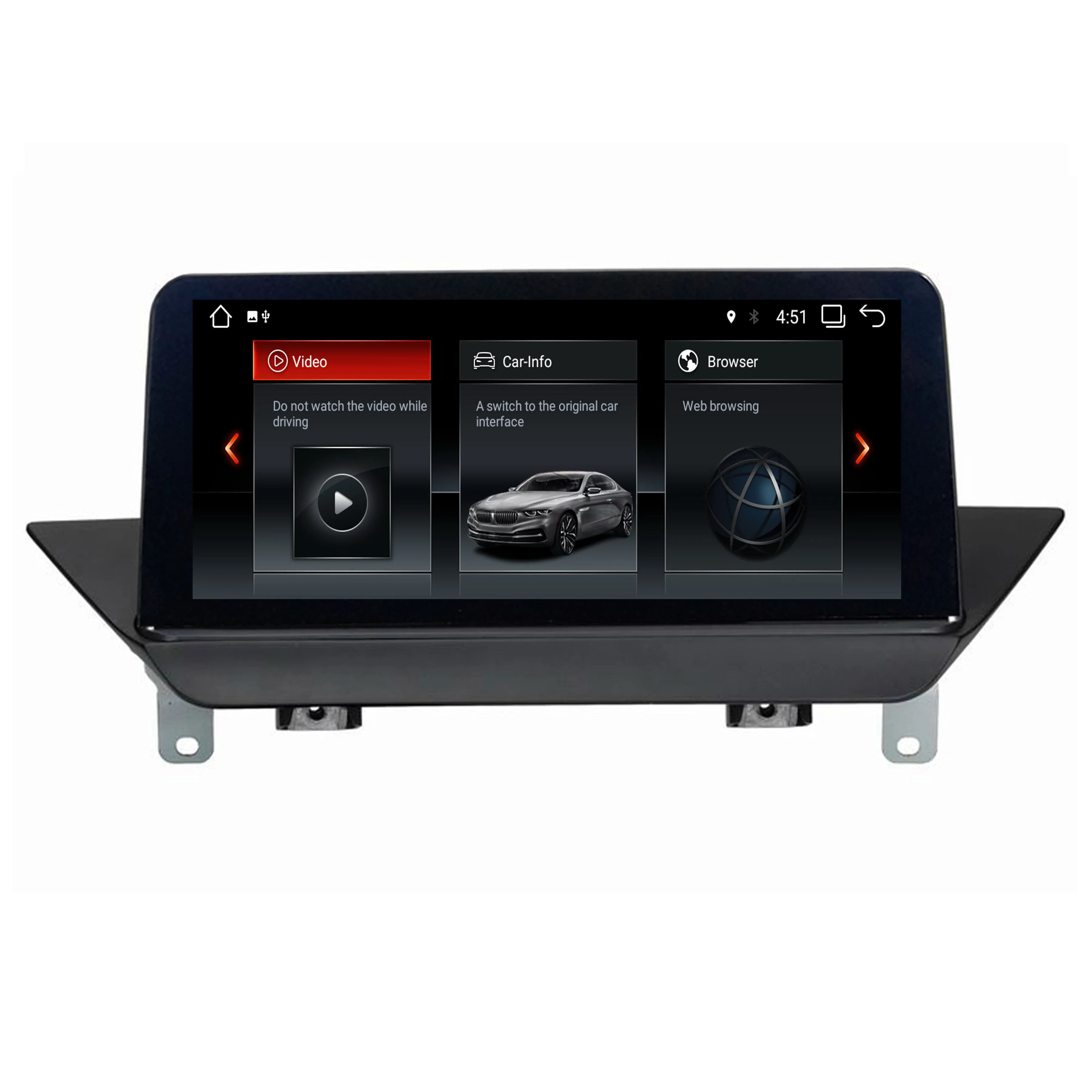 Android 7.1.1 для BMW X1 E84 2009 2015 автомобильный dvd плеер с оригинальным экраном idrive gps