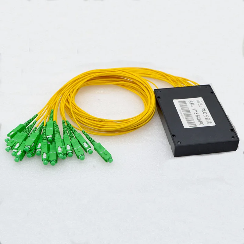 1 шт. Новый SC/APC Pull Cone оптоволоконный сплиттер 1*16 PLC Box 1260 ~ 1650nm G657A1 специальный