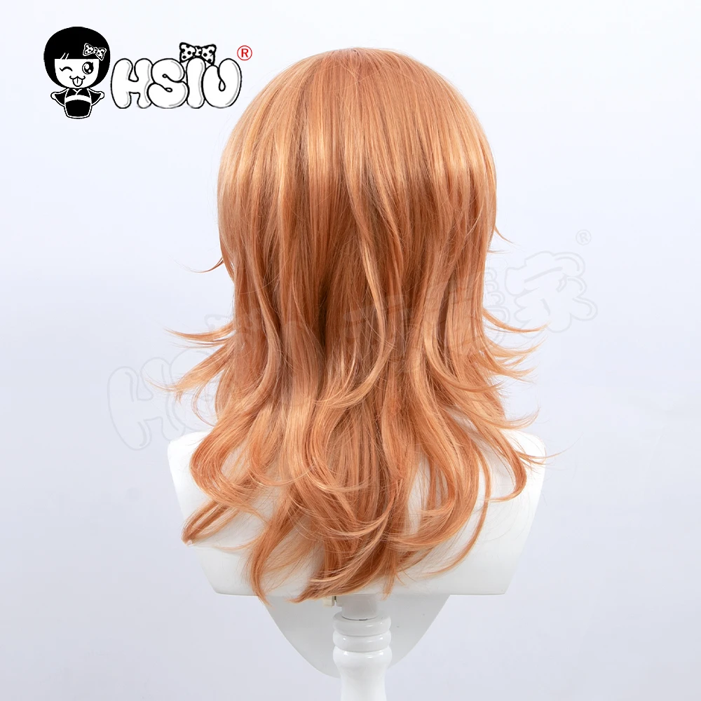 Парик для косплея ангела дьявола аниме бензопила хасу молочно коричневый с