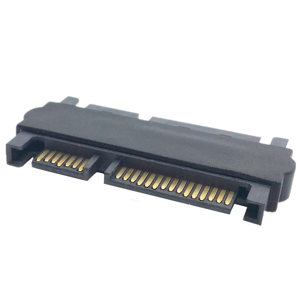 Переходник с разъемами sata 22Pin папа на 3 5 и 2 дюйма SATA 7 + 15 22P прямой переходник |