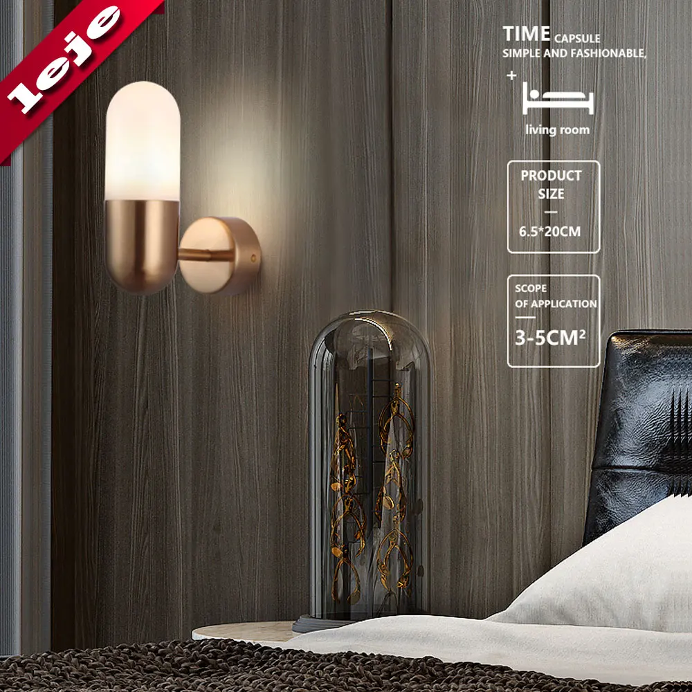 Капсульная светодиодная настенная лампа для крыльца настенный светильник 7 Вт