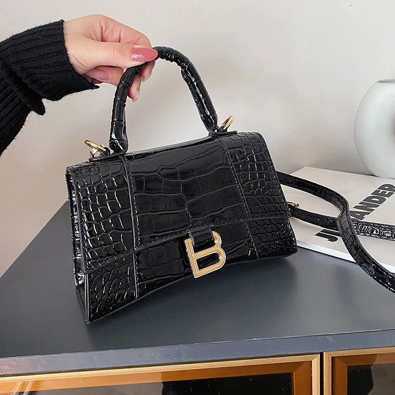 

YANXI 2021 New Messenger Tote Lady Shoulder Bag Fashion Handbag Crocodile Pattern Women's Bags Luxury Designer Brand Female Bag