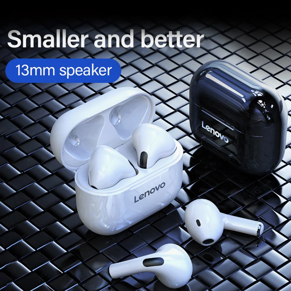Original Lenovo LP40 TWS Wireless Earphone Bluetooth 5.0 Headset Stereo Bass Earbuds Noise Reduction Touch Control Headphones |