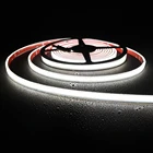 IP67 3 м 480 светодиодов теплый белый естественный холодный белый COB полоса 8 мм PCB Ширина супер яркая атмосферная лампа