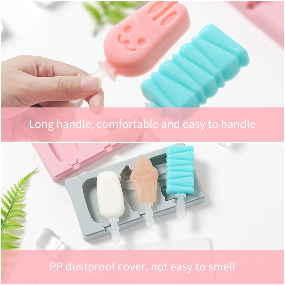 Силиконовая форма для мороженого с крышкой сделай сам приготовления домашнего