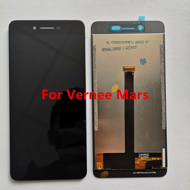 

Original For Vernee Mars 5.5" FHD LCD Display + Touch Screen Panel Digital Replacement Parts Assembly Glass +Tools