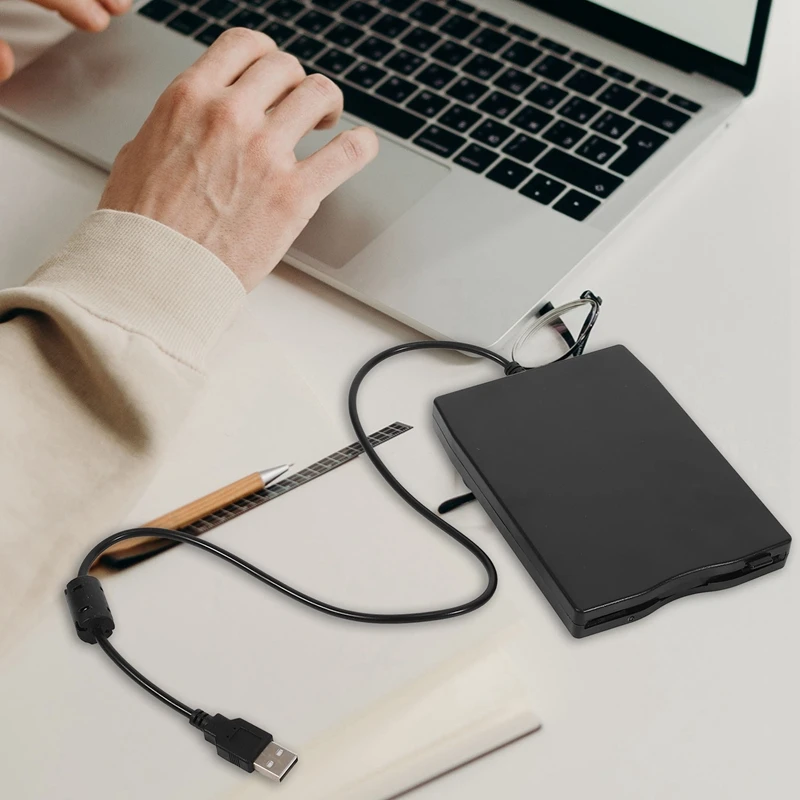 USB дисковод гибких дисков 3 5 дюйма внешний Портативный 1 44 МБ FDD флеш-накопитель Plug