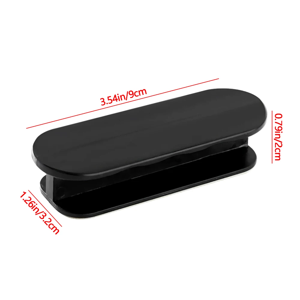 

1Pair Multi-purpose Cupboard Knob Furniture Knobs Plastic Self-adhesive Door Handles Wardrobe Pulls Door Hardware Safety