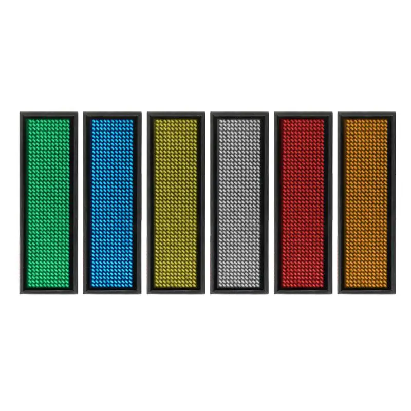 

Светодиодный мини-цифровой имя, сообщение, значок, значок, визитная карточка